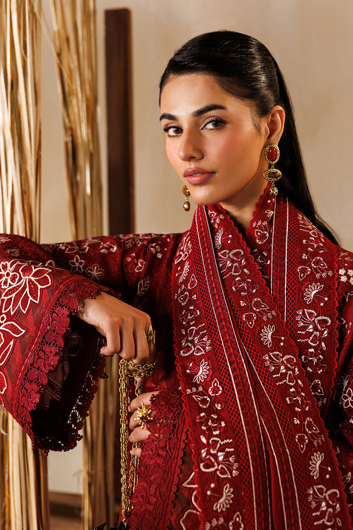 Baroque Eid Lawn Unstitched Embroidered 3Pc Suit EL26-D05