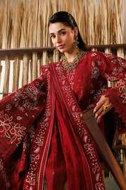 Baroque Eid Lawn Unstitched Embroidered 3Pc Suit EL26-D05