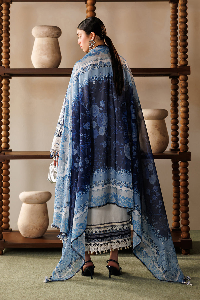 Baroque Eid Lawn Unstitched Embroidered 3Pc Suit EL26-D06
