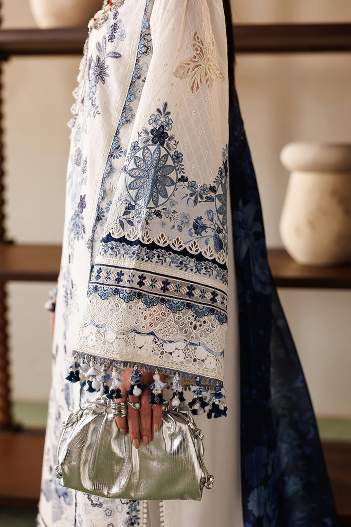 Baroque Eid Lawn Unstitched Embroidered 3Pc Suit EL26-D06