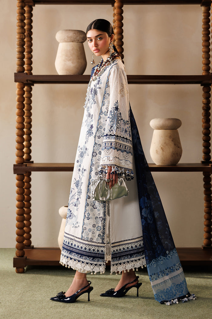 Baroque Eid Lawn Unstitched Embroidered 3Pc Suit EL26-D06