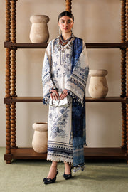 Baroque Eid Lawn Unstitched Embroidered 3Pc Suit EL26-D06