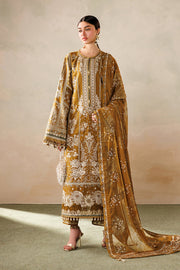 Baroque Eid Lawn Unstitched Embroidered 3Pc Suit EL26-D07