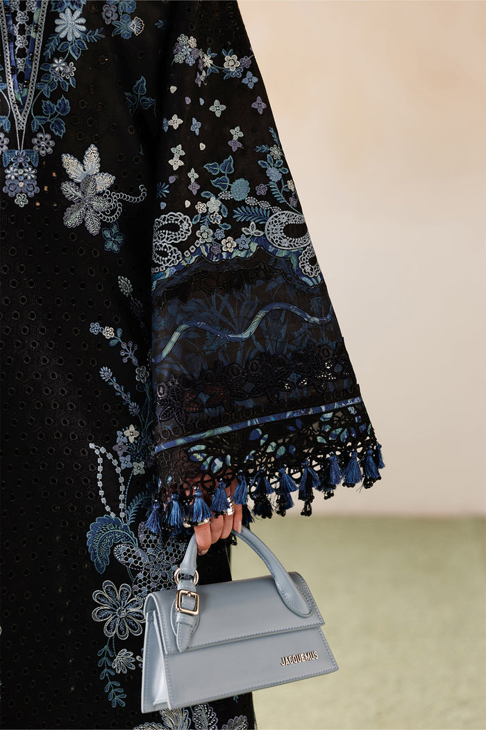 Baroque Eid Lawn Unstitched Embroidered 3Pc Suit EL26-D08