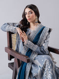 Faiza Faisal Winter Unstitched Embroidered Khaddar 3Pc Suit - Elaaf