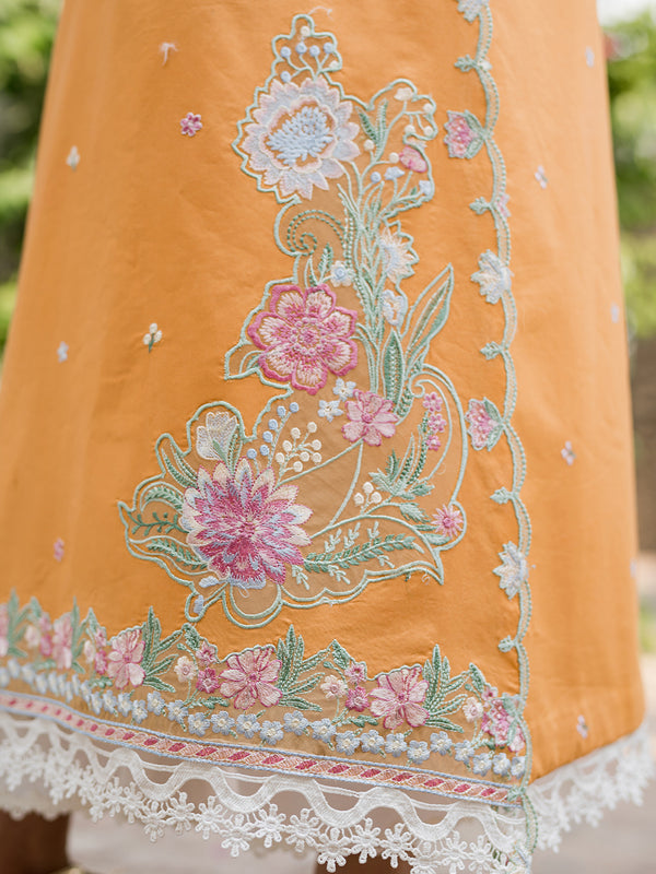 Wisteria by Roheenaz Embroidered Lawn Unstitched 3Pc Suit RUNSS23027A