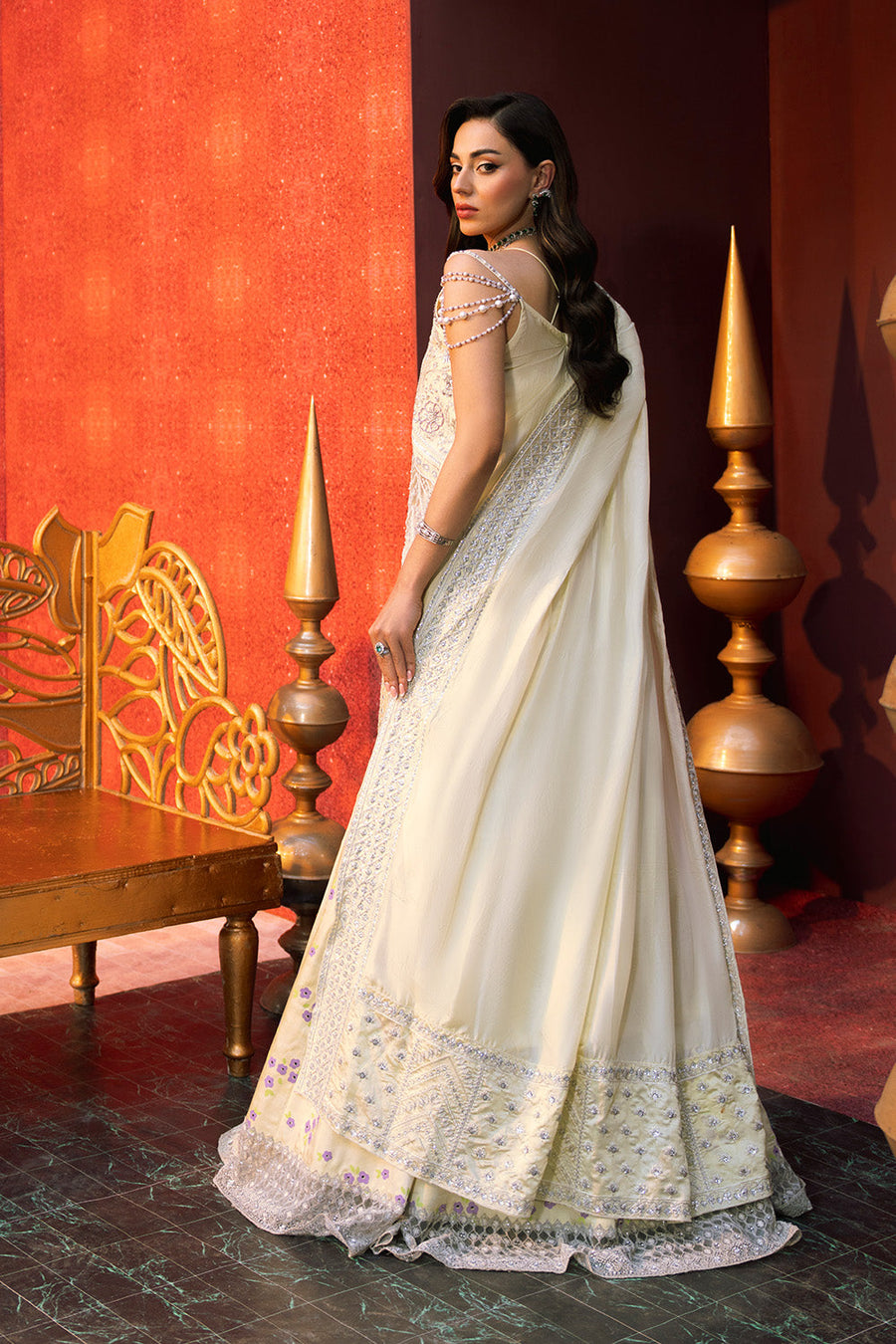 Zariya Zarnima Russian Silk Unstitched 3Pc Suit ZB5S041 ELARA