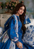 Elaf Premium Festive Eid Embroidered Lawn Unstitched 3Pc Suit ELE-04 ALMAS
