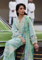 Elaf Premium Festive Eid Embroidered Lawn Unstitched 3Pc Suit ELE-11 SIVANA