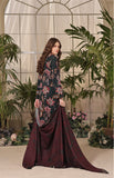 Feathers Digital Printed Dhanak Unstitched 3Pc Suit ELEGANCE-FT319