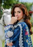 Elaf Premium Embroidered Luxury Lawn Unstitched 3Pc Suit ELH-2A ZIVA