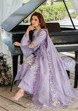Elaf Premium Embroidered Luxury Lawn Unstitched 3Pc Suit ELH-3A PARIS HUES