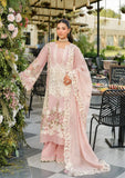 Elaf Premium Embroidered Luxury Lawn Unstitched 3Pc Suit ELH-3B OH MY ROSE