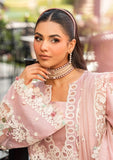Elaf Premium Embroidered Luxury Lawn Unstitched 3Pc Suit ELH-3B OH MY ROSE