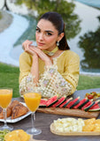 Elaf Premium Embroidered Luxury Lawn Unstitched 3Pc Suit ELH-4A DANDELION