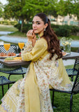 Elaf Premium Embroidered Luxury Lawn Unstitched 3Pc Suit ELH-4A DANDELION