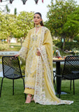 Elaf Premium Embroidered Luxury Lawn Unstitched 3Pc Suit ELH-4A DANDELION
