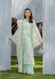 Elaf Premium Embroidered Luxury Lawn Unstitched 3Pc Suit ELH-4B FROSTEL