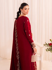 Faiza Faisal Celine Unstitched Lawn 3Pc Suit FNF-SS25-0417 ELINA