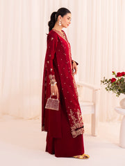 Faiza Faisal Celine Unstitched Lawn 3Pc Suit FNF-SS25-0417 ELINA