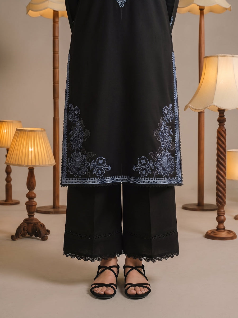 Viana by Sanam Saeed Embroidered Karandi Unstitched 3Pc Suit - ELISE