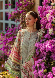 Elaf Premium Prints Chikankari Lawn Unstitched 3Pc Suit ELK-01B GIARDINO