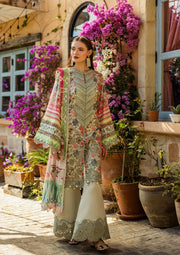 Elaf Premium Prints Chikankari Lawn Unstitched 3Pc Suit ELK-01B GIARDINO
