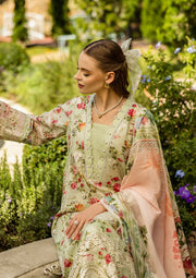 Elaf Premium Prints Chikankari Lawn Unstitched 3Pc Suit ELK-04A DEAR PARADISE