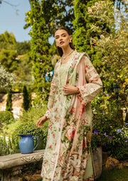 Elaf Premium Prints Chikankari Lawn Unstitched 3Pc Suit ELK-04A DEAR PARADISE