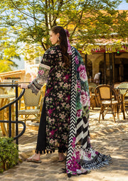 Elaf Premium Prints Chikankari Lawn Unstitched 3Pc Suit ELK-05A BELLEZA