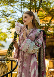 Elaf Premium Prints Chikankari Lawn Unstitched 3Pc Suit ELK-05B FIA