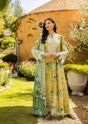 Elaf Premium Prints Chikankari Lawn Unstitched 3Pc Suit ELK-07A ALLURE