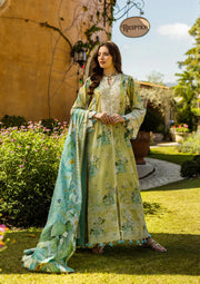 Elaf Premium Prints Chikankari Lawn Unstitched 3Pc Suit ELK-07A ALLURE