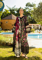 Elaf Premium Prints Chikankari Lawn Unstitched 3Pc Suit ELK-08A VISTA