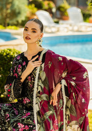 Elaf Premium Prints Chikankari Lawn Unstitched 3Pc Suit ELK-08A VISTA