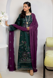 Humdum Ellena Embroidered Viscose Unstitched 3Pc Suit D-02