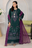 Humdum Ellena Embroidered Viscose Unstitched 3Pc Suit D-02
