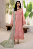 Humdum Ellena Embroidered Viscose Unstitched 3Pc Suit D-06