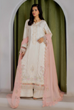 Humdum Ellena Embroidered Viscose Unstitched 3Pc Suit D-09