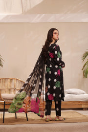 Feathers Nayab Unstitched Digital Printed Lawn 3Pc Suit ELLIE-FT243