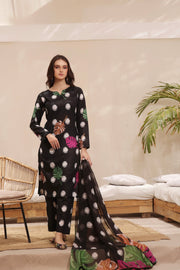 Feathers Nayab Unstitched Digital Printed Lawn 3Pc Suit ELLIE-FT243