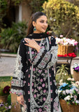 Elaf Premium Embroidered Luxury Lawn Unstitched 3Pc Suit ELM-04 MAHJABEEN