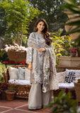 Elaf Premium Embroidered Luxury Lawn Unstitched 3Pc Suit ELM-05 RAMSHA