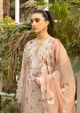 Elaf Premium Embroidered Luxury Lawn Unstitched 3Pc Suit ELM-12 SHAHANA