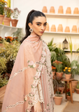 Elaf Premium Embroidered Luxury Lawn Unstitched 3Pc Suit ELM-12 SHAHANA