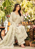 Elaf Premium Embroidered Luxury Lawn Unstitched 3Pc Suit ELM-1B SANAA