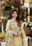 Elaf Premium Embroidered Luxury Lawn Unstitched 3Pc Suit ELM-3A BAHAAR