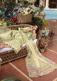 Elaf Premium Embroidered Luxury Lawn Unstitched 3Pc Suit ELM-3A BAHAAR