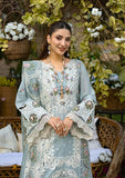 Elaf Premium Embroidered Luxury Lawn Unstitched 3Pc Suit ELM-3B SAMAA