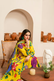 Feathers Twilight Temptations Unstitched Printed Lawn 3Pc Suit ELMIR-FT453